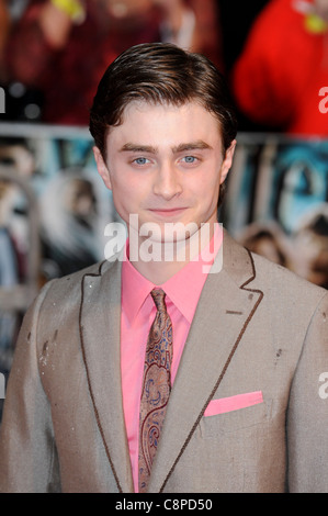 Daniel Radcliffe assiste à la première mondiale de "Harry Potter et le Prince de Sang-Mêlé' à Leicester Square, Londres, 7 juillet 20 Banque D'Images