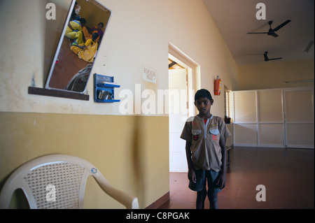 Clinique de la santé, de l'Inde Banque D'Images