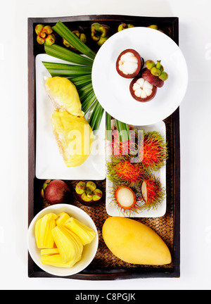 Mélange de fruits frais Banque D'Images