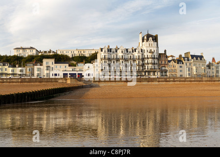 Hasting front de mer sur la Côte Sud Banque D'Images