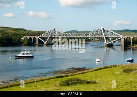 Connel Ferry bridge sur le Loch Etive, Argyll, région des Highlands, Ecosse, Royaume-Uni Banque D'Images