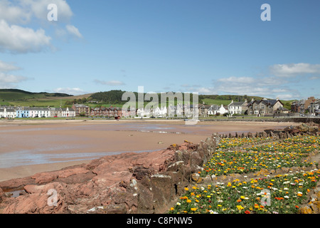 Kames Bay, Millport sur l'île de Great Cumbrae, North Ayrshire, Écosse, Royaume-Uni Banque D'Images