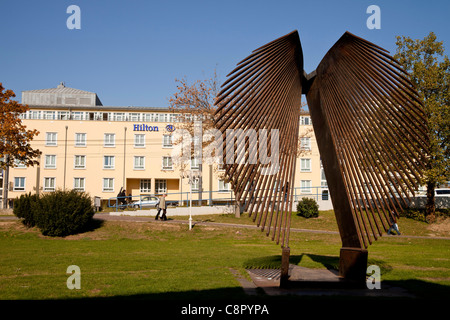 Hôtel Hilton à Bonn, Rhénanie du Nord-Westphalie, Allemagne, Banque D'Images