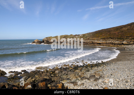 Aber Bach Pembrokeshire Coast National Park Plage Pays de Galles Cymru UK GO Banque D'Images