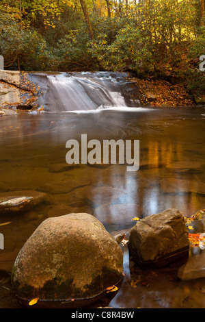 Toboggan aquatique Wildcat Creek Banque D'Images