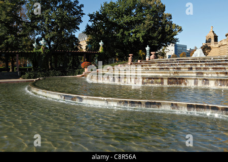 Frederick Parc de la fontaine, Mannheim Baden Württemberg Allemagne Banque D'Images