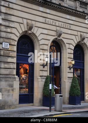 Ralph Lauren shop dans la région de Ingram Street, Glasgow Banque D'Images