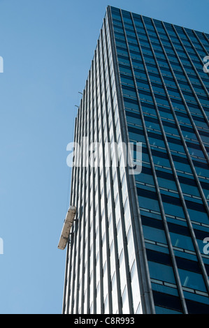 Le bâtiment CIS. Gordon Tait et G. S. Hay, 1962. Ancien siège social de la Cooperative Insurance Society, Manchester, Angleterre, Royaume-Uni Banque D'Images