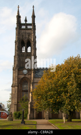 L'église Saint Pierre, Ashton en vertu de Lyne, Tameside, Manchester, Angleterre, RU Banque D'Images