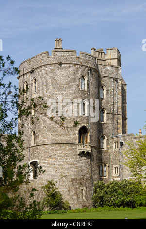 Le Château de Windsor tourelle du parc du château. Le Château de Windsor , le plus ancien et le plus grand château occupé dans le monde. L Banque D'Images