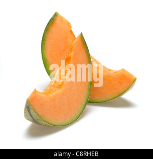 Melon cantaloup Banque D'Images