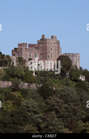 Château de Dunster, Somerset, Angleterre Banque D'Images