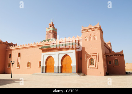 La Grande Mosquée, vallée du Draa, Zagora, Maroc Région Banque D'Images