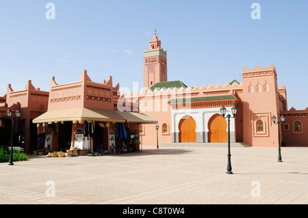 La Grande Mosquée, vallée du Draa, Zagora, Maroc Région Banque D'Images