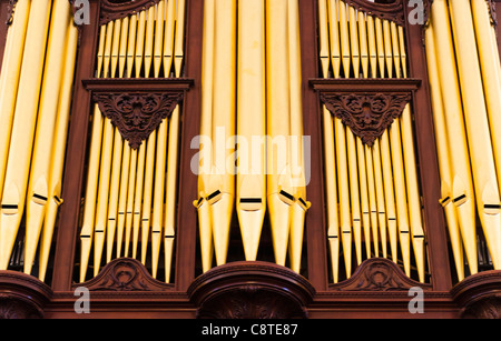 USA, Caroline du Sud, Charleston, près des tuyaux et à l'église Banque D'Images