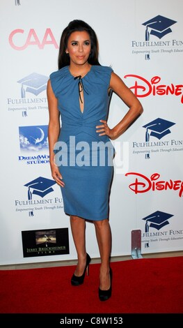 Eva Longoria aux arrivées d'exécution spéciale STARS Gala-bénéfice 2011, Beverly Hilton Hotel, Los Angeles, CA 1 novembre 2011. Photo par : Elizabeth Goodenough/Everett Collection Banque D'Images