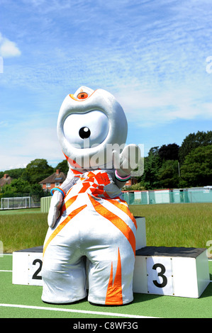 Wenlock la mascotte olympique Londres 2012 Banque D'Images