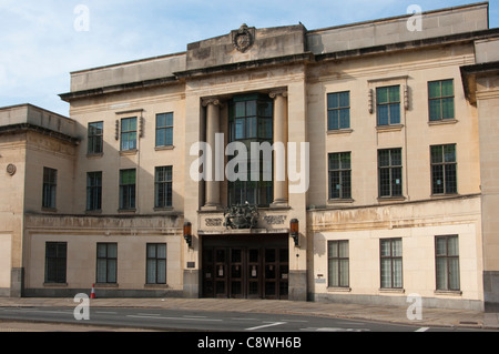 La Cour de comté et d'Oxford en Angleterre. Banque D'Images