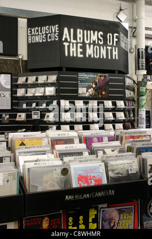 Rough Trade East Music Store Banque D'Images