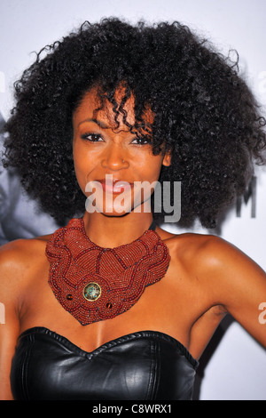 Yaya DaCosta présents pour la soirée d'ouverture au sommet sur Broadway, Bernard B Jacobs Theatre, New York, NY, 13 Octobre Banque D'Images