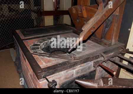 Calico Ghost ville minière abandonnée, Yermo, Comté de San Bernardino, Californie, USA Banque D'Images