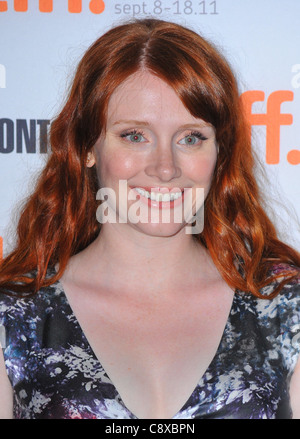 Bryce Dallas Howard arrivants RESTLESS Premiere atToronto Ryerson Theatre Festival International du Film de Toronto le 8 septembre Banque D'Images