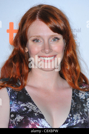 Bryce Dallas Howard arrivants RESTLESS Premiere atToronto Ryerson Theatre Festival International du Film de Toronto le 8 septembre Banque D'Images