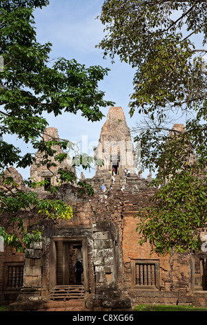 Temple Pre Rup. Angkor. Cambodge Banque D'Images