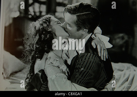 Clark Gable Vivien Leigh Banque D'Images