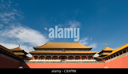 Entrée de la Cité Interdite, Beijing Chine Banque D'Images