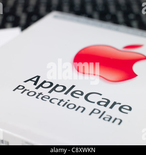 Apple MacBook Air - garantie prolongée applecare protection plan. Banque D'Images