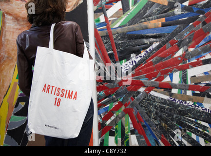 Artissima, Turin 2011, foire internationale d'art contemporain Banque D'Images