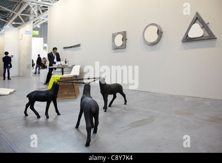 Artissima, Turin 2011, foire internationale d'art contemporain Banque D'Images