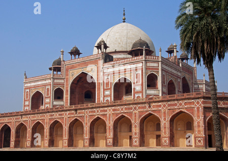 Tombe de Humayun Delhi Inde Banque D'Images