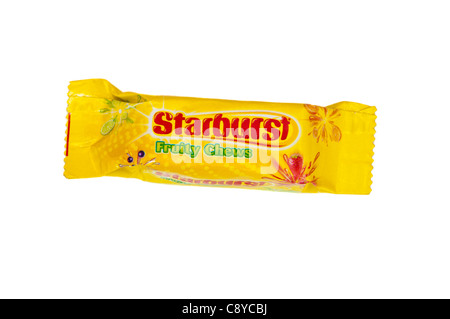 Snack-Size sachet de bonbons à mâcher Fruits Starburst Banque D'Images