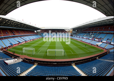 Villa Park Stadium, Birmingham, accueil rez à Aston Villa Football Club Banque D'Images