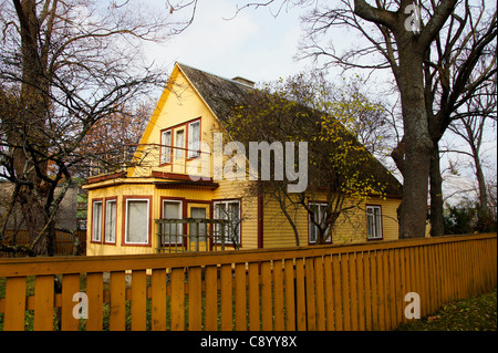 La maison en bois Banque D'Images