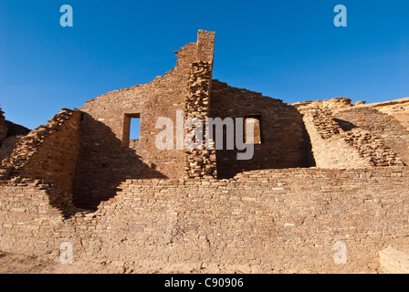 Ruine Pueblo Bonito, Chaco Culture National Historical Park, Nouveau Mexique. Banque D'Images