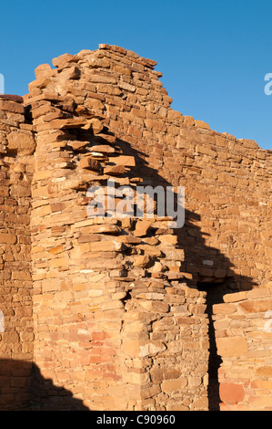 Ruine Pueblo Bonito, Chaco Culture National Historical Park, Nouveau Mexique. Banque D'Images