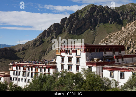 Drepung, près de Lhassa, dans la région autonome du Tibet, République populaire de Chine Banque D'Images