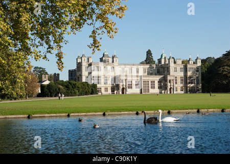 Audley End house jacobéen Angleterre Essex palace Banque D'Images