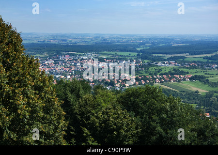 Avis de Saverne en France de Le Château du du Haut-Barr Banque D'Images