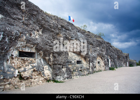Fort de Vaux à Verdun France Banque D'Images