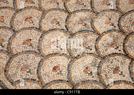 Caesaria est une ville moderne à la périphérie de Césarée Maritima l'ancienne ville portuaire. De nombreux vestiges de la Rome antique Banque D'Images