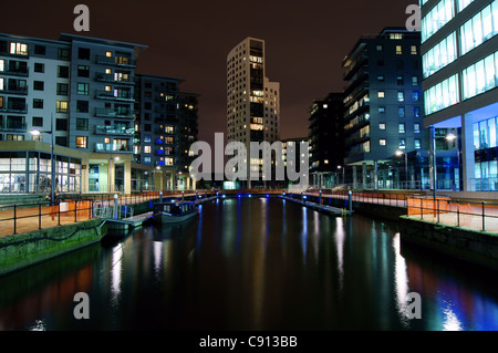 Clarence Dock à Leeds Banque D'Images