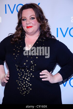 Melissa McCarthy à la conférence de presse pour lancer la campagne de la marque d'Ivoire, la Metropolitan Pavilion, New York, NY Le 7 novembre 2011. Photo par : Lee/Everett Collection Banque D'Images