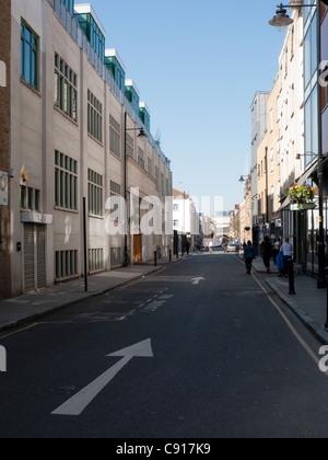 Bermondsey Street South East London. La plupart des entrepôts dans ce domaine ont été convertis en un mélange de commercial et Banque D'Images