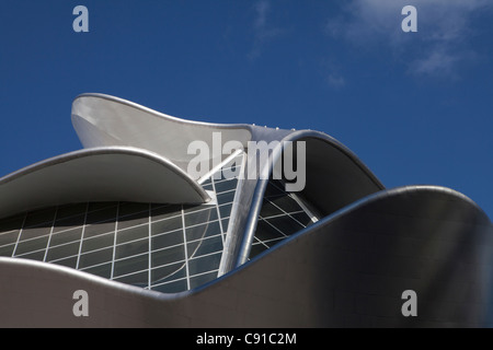 L'Art Gallery of Alberta (AGA) est le plus grand bâtiment moderne dont la galerie unique conçu par Randall Stout a ouvert ses portes à Banque D'Images