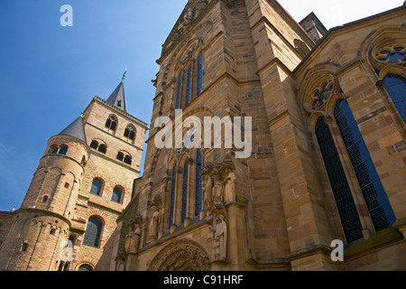 La cathédrale Saint-Pierre, l'église Notre Dame, Trèves, Mosel, Rhénanie-Palatinat, Allemagne, Europe Banque D'Images