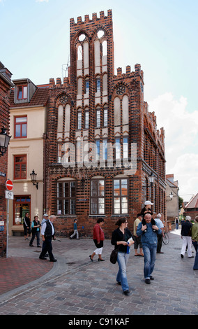 Archidiakonat, ville hanséatique Wismar, Mecklembourg-Poméranie-Occidentale, Allemagne Banque D'Images